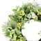 24" Yellow & White Spring Daisy & Dogwood Floral Wreath